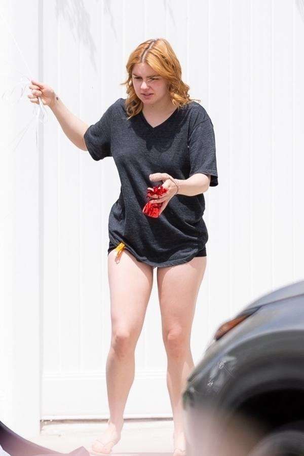 Ariel Winter Candids In Shorts Out In Los Angeles