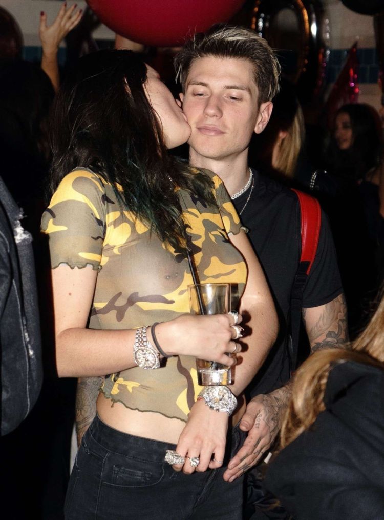 Bella Thorne Partying At Roxy In West Hollywood