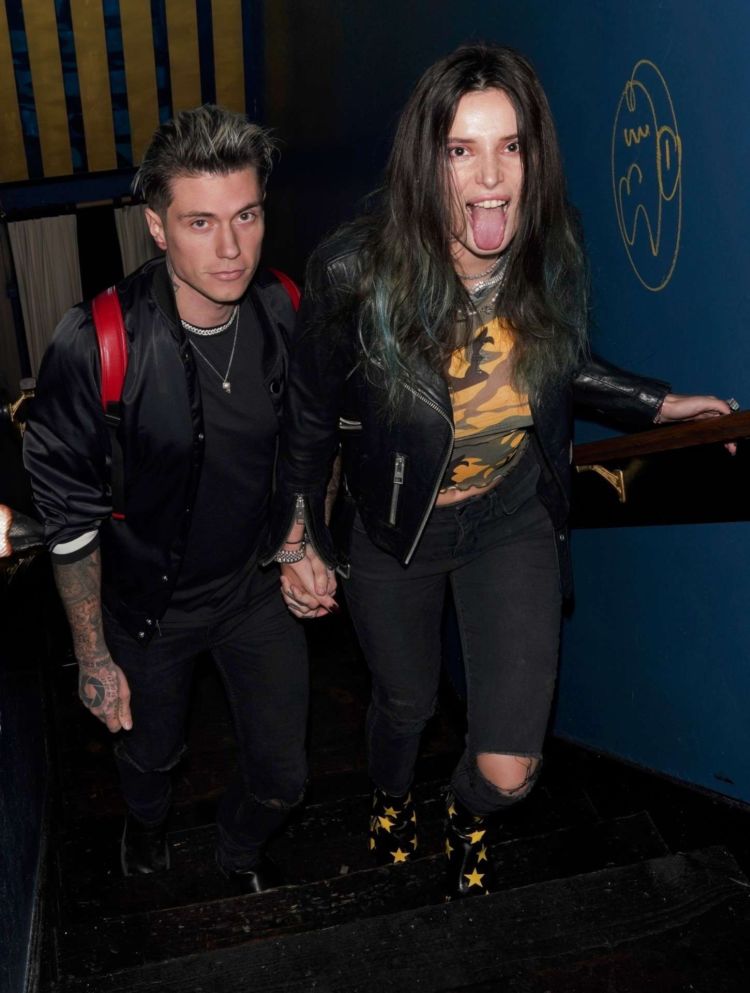 Bella Thorne Partying At Roxy In West Hollywood