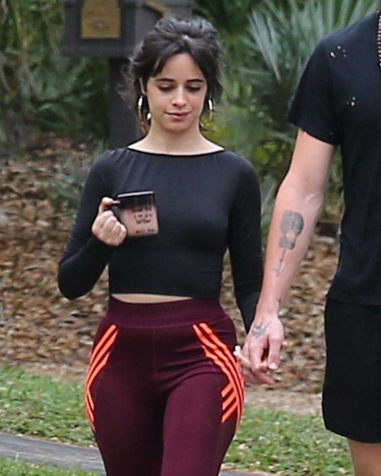 Camila Cabello Spotted With Boyfriend Out In Miami