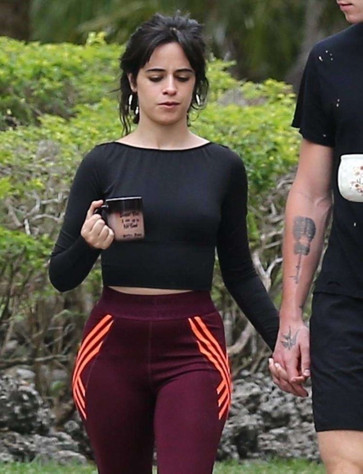 Camila Cabello Spotted With Boyfriend Out In Miami