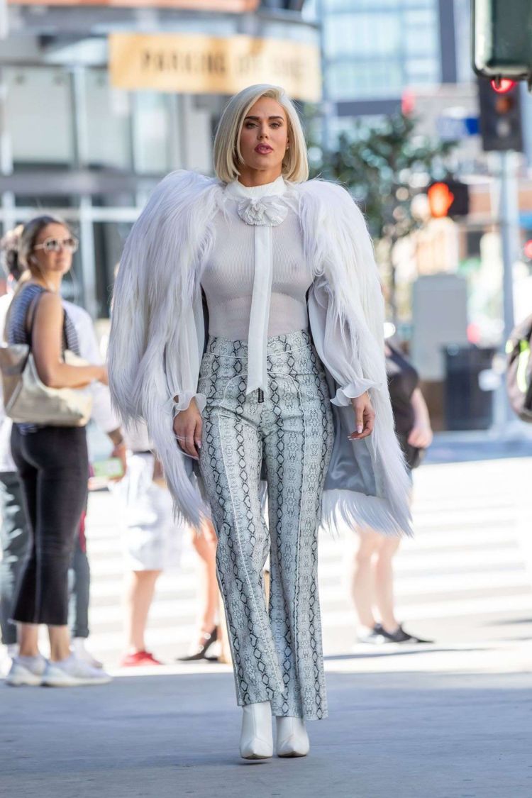 C.J. 'Lana' Perry Out And About In Hollywood