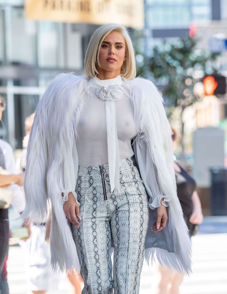 C.J. 'Lana' Perry Out And About In Hollywood