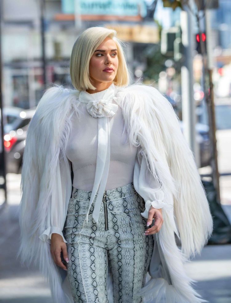 C.J. 'Lana' Perry Out And About In Hollywood