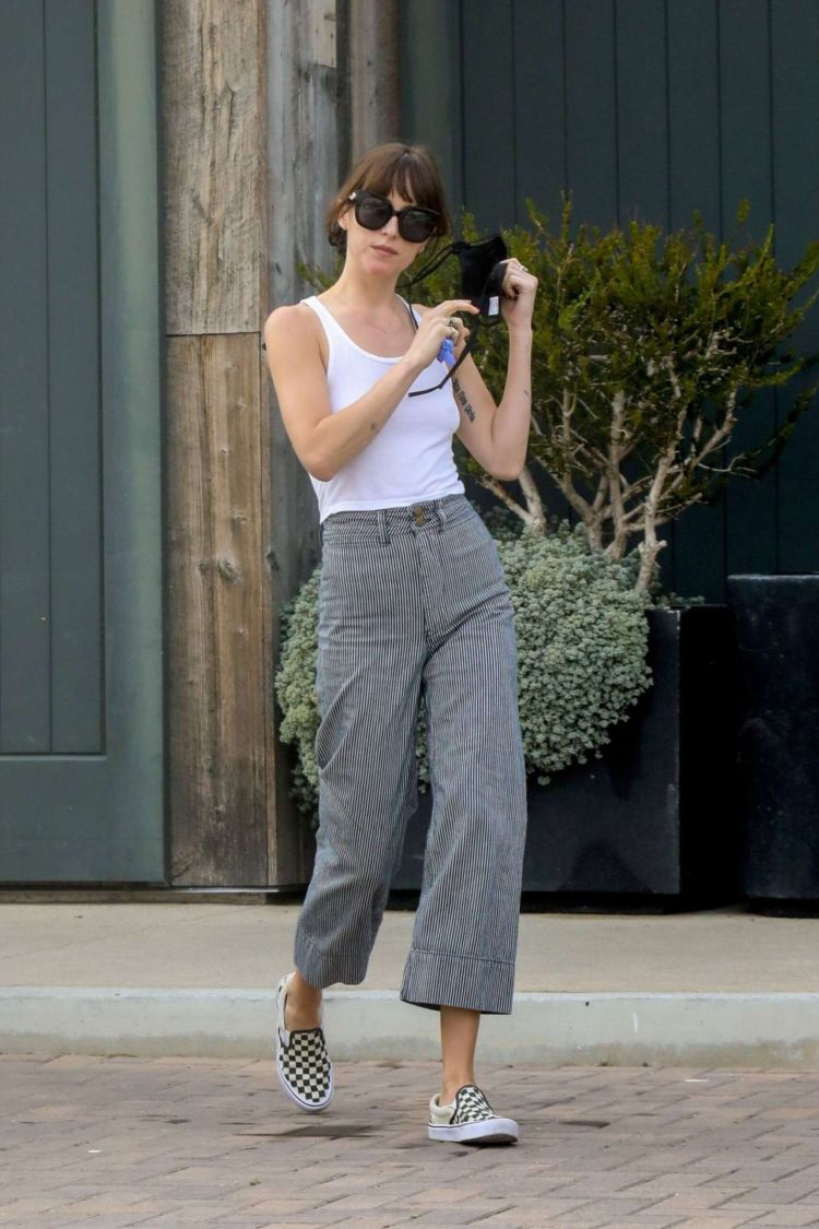 Dakota Johnson Candids Out In Malibu