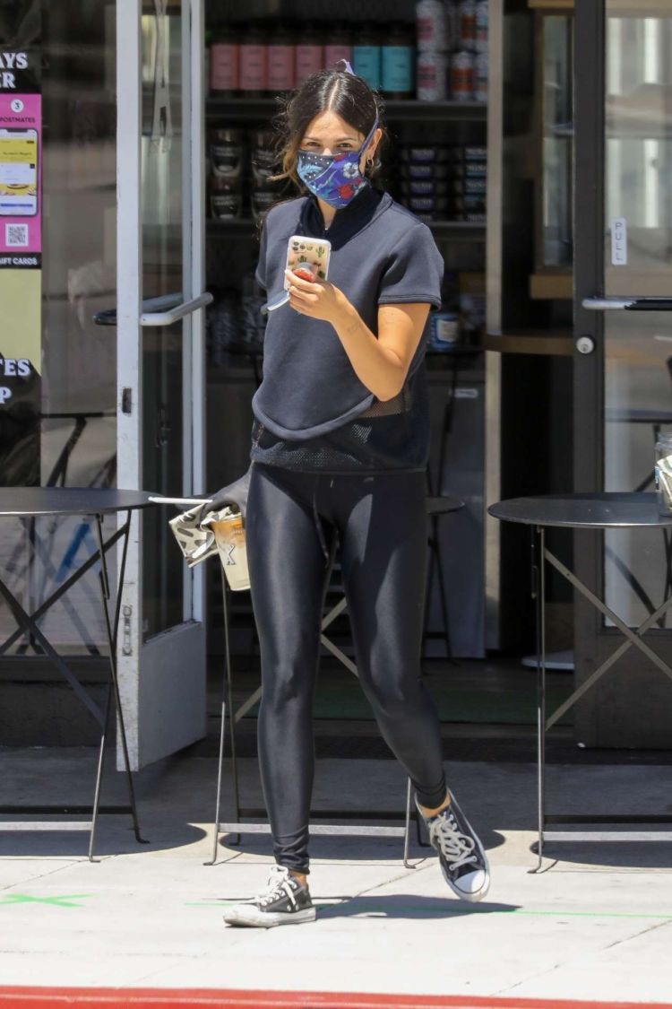 Eiza Gonzalez Spotted Getting Iced Coffee In Beverly Hills