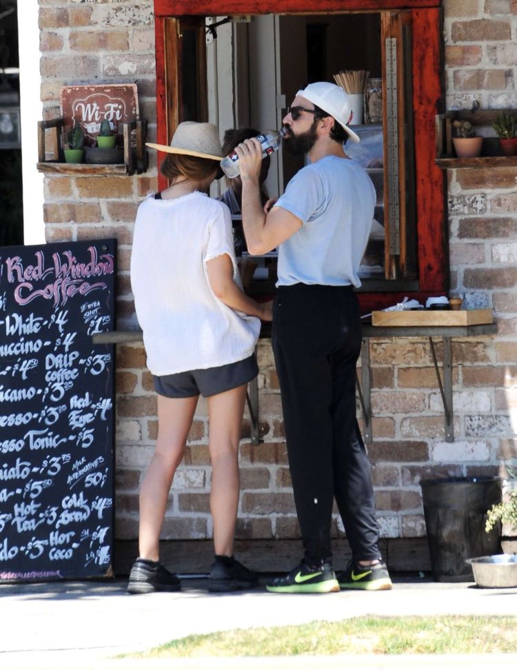 Elizabeth Olsen Candids In Shorts Out In Studio City