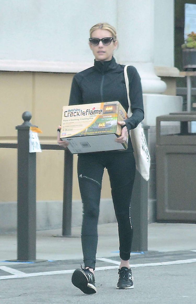 Emma Roberts Spotted Shopping Out In Los Feliz