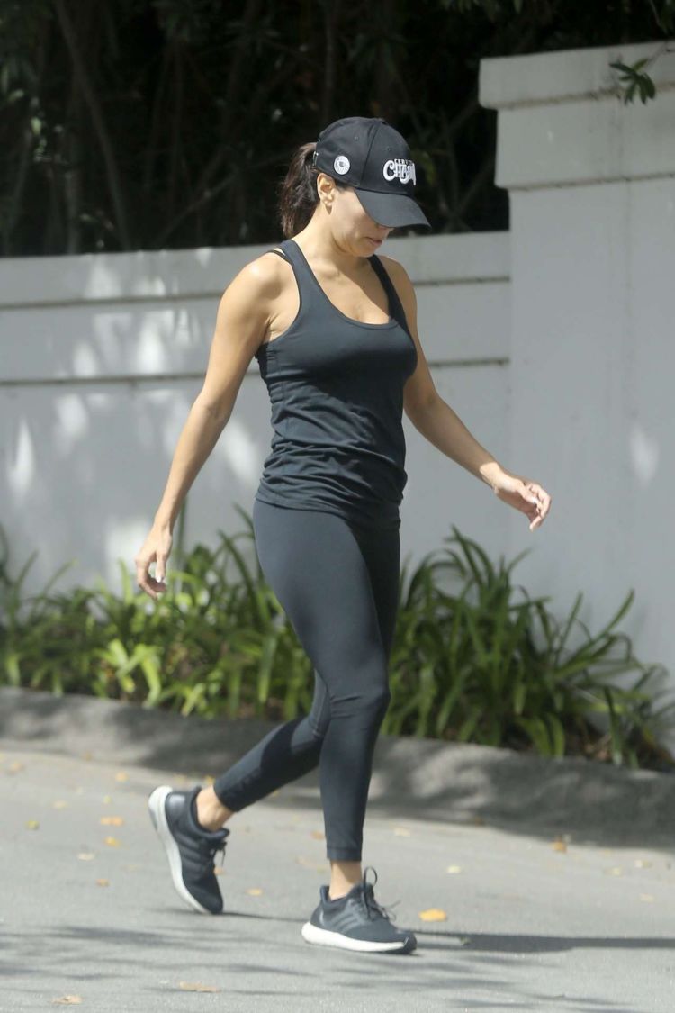 Eva Longoria Goes Out For A Workout In Los Angeles
