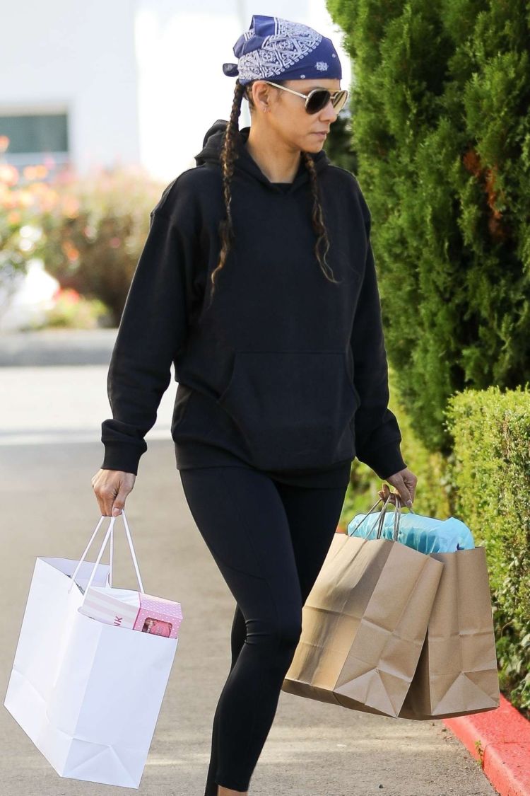 Halle Berry Spotted In Tights While Shopping In Los Angeles