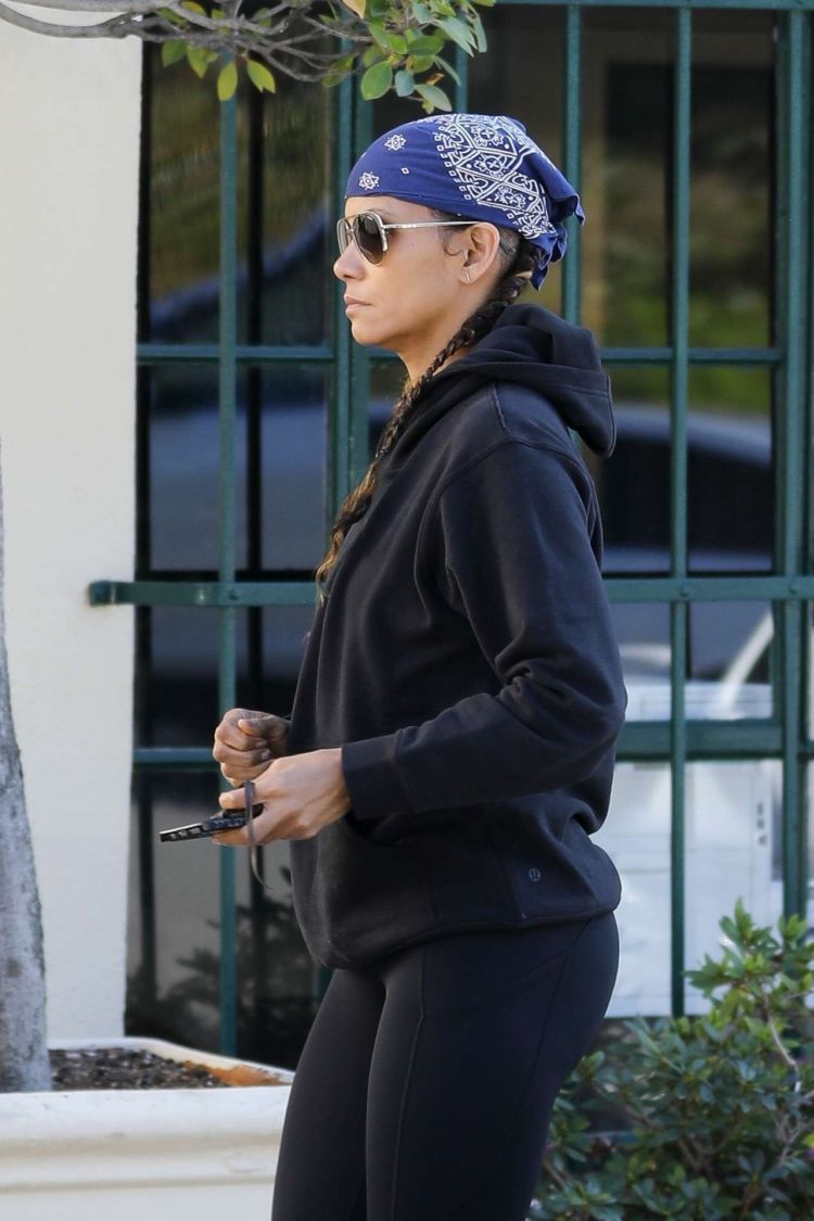 Halle Berry Spotted In Tights While Shopping In Los Angeles