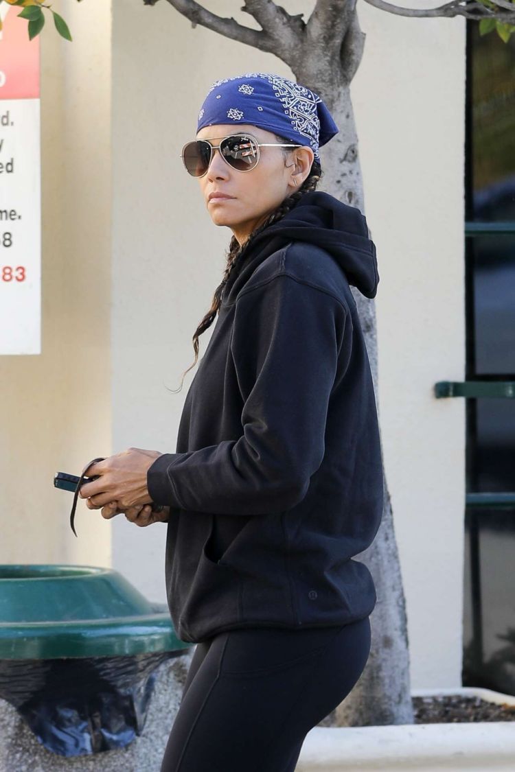 Halle Berry Spotted In Tights While Shopping In Los Angeles