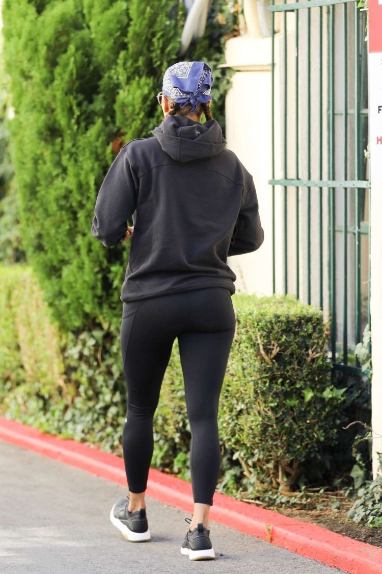 Halle Berry Spotted In Tights While Shopping In Los Angeles