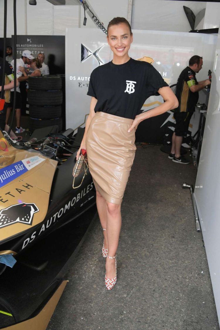 Irina Shayk Attends Formula E 2019 New York City E-Prix