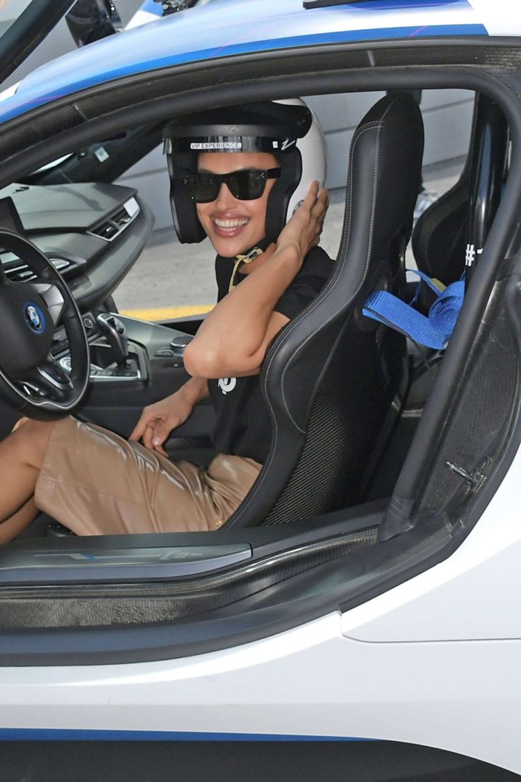 Irina Shayk Attends Formula E 2019 New York City E-Prix