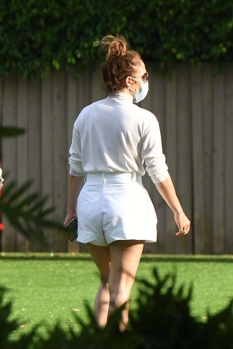 Jennifer Lopez At A Birthday Bash In Miami