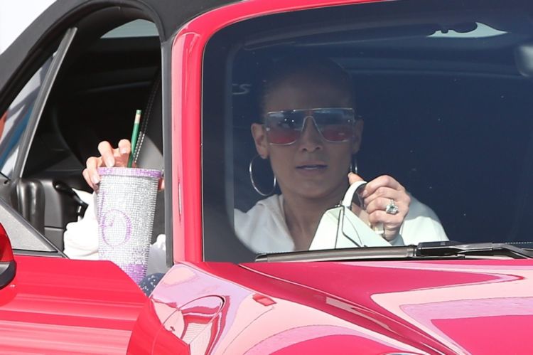 Jennifer Lopez Candids In Tights While Heading To The Gym In Miami