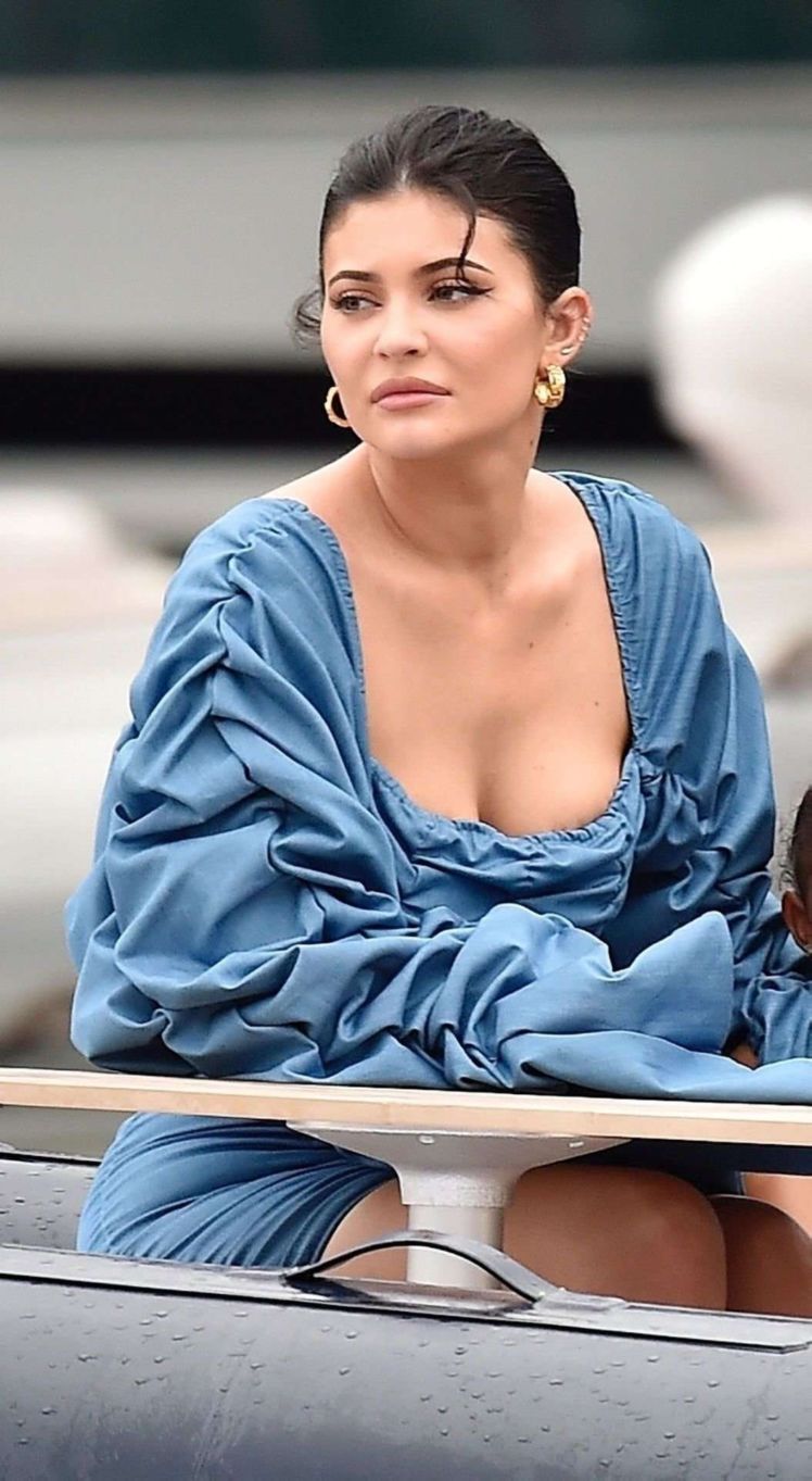 Kylie Jenner Candids Out In Portofino