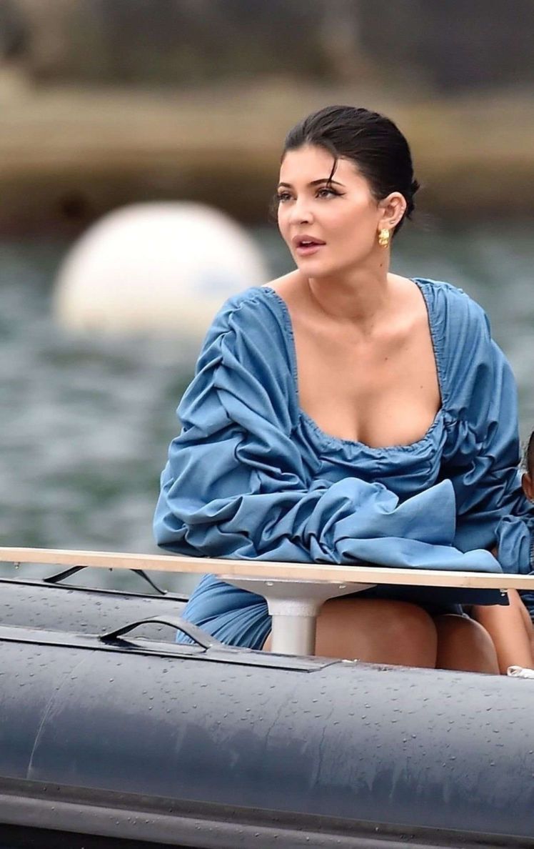 Kylie Jenner Candids Out In Portofino