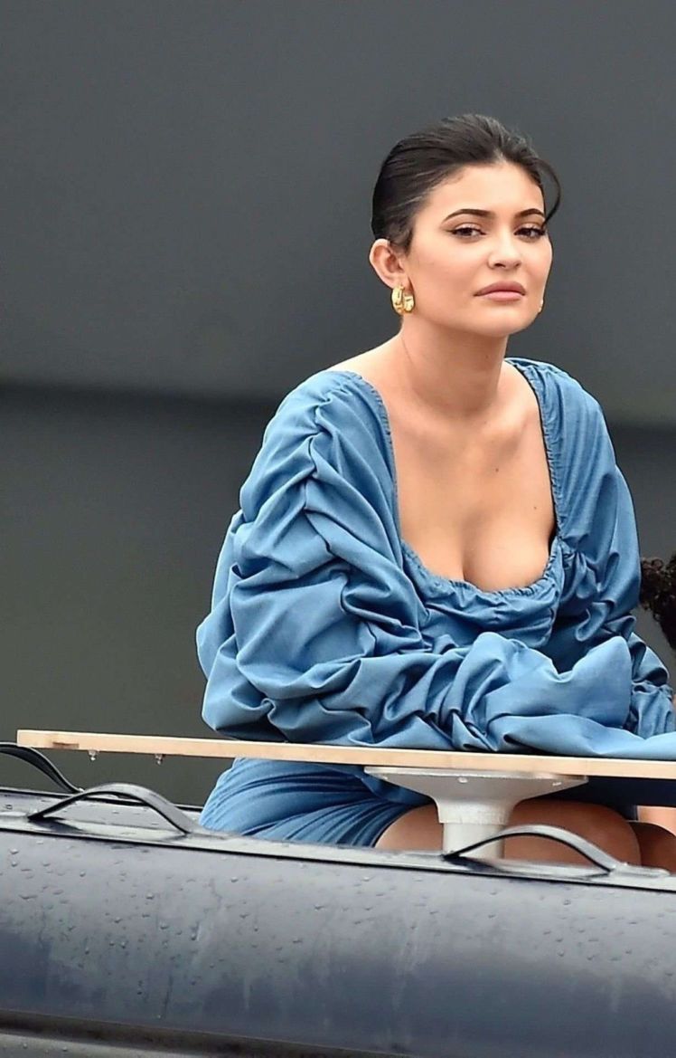 Kylie Jenner Candids Out In Portofino
