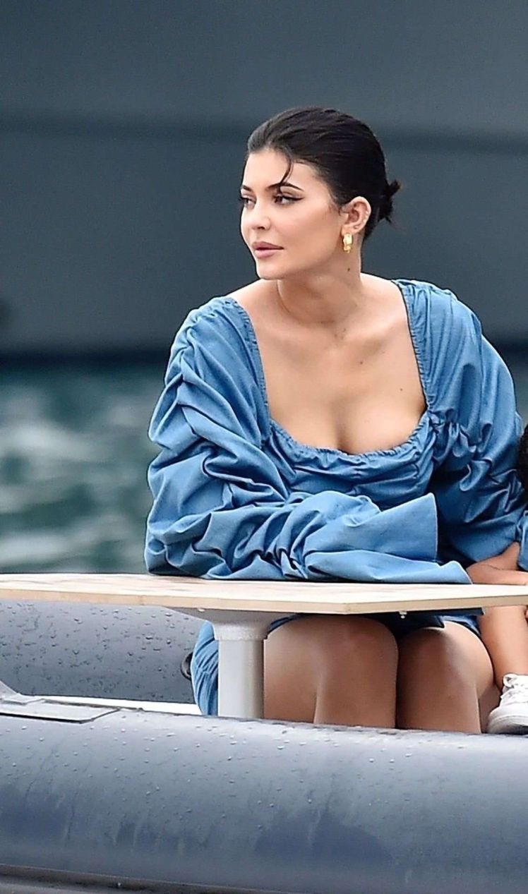 Kylie Jenner Candids Out In Portofino