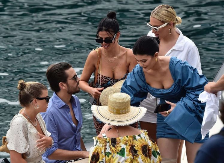 Kylie Jenner Candids Out In Portofino