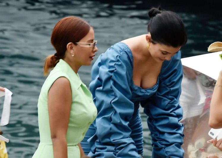 Kylie Jenner Candids Out In Portofino