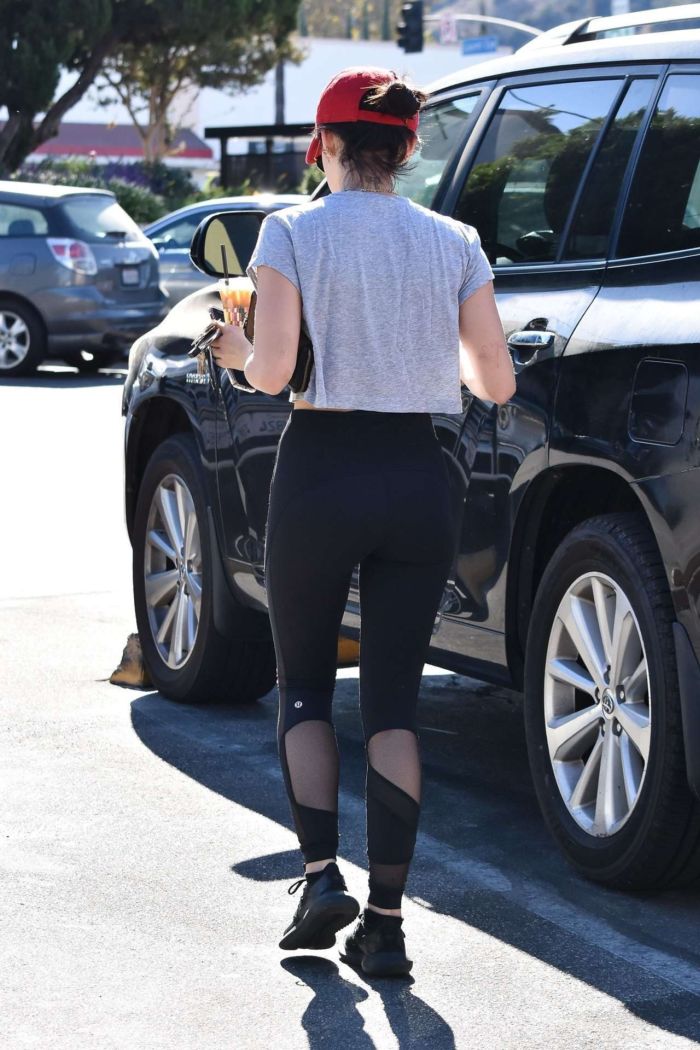 Lucy Hale Spotted Out For A Coffee In Studio City