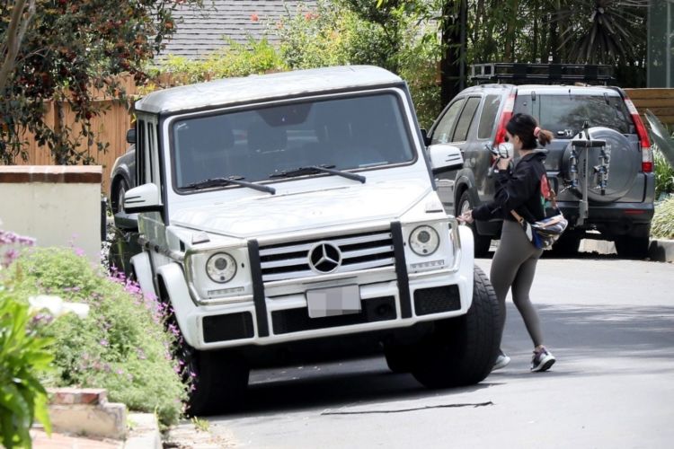 Lucy Hale Candids Outside Her Home In West Hollywood