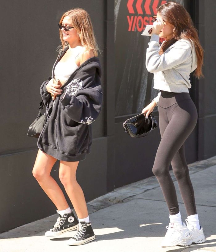 Madison Beer Candids In Leggings Out In Beverly Hills