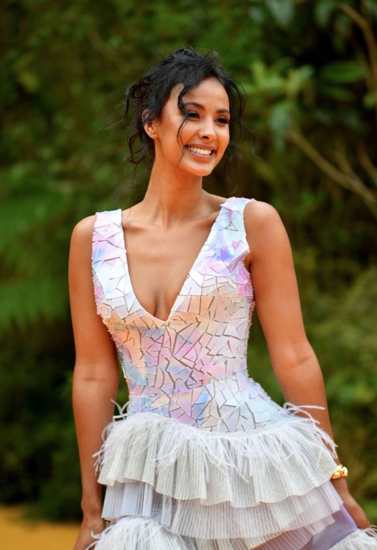 Gorgeous Maya Jama At The European Premiere Of 'The Lion King' In London