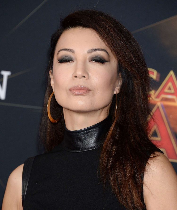 Gorgeous Ming-Na Wen Attends The Premiere Of 'Captain Marvel' In