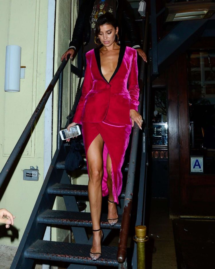 Nicole Williams Spotted While Leaving Cipriani Private Party In New York