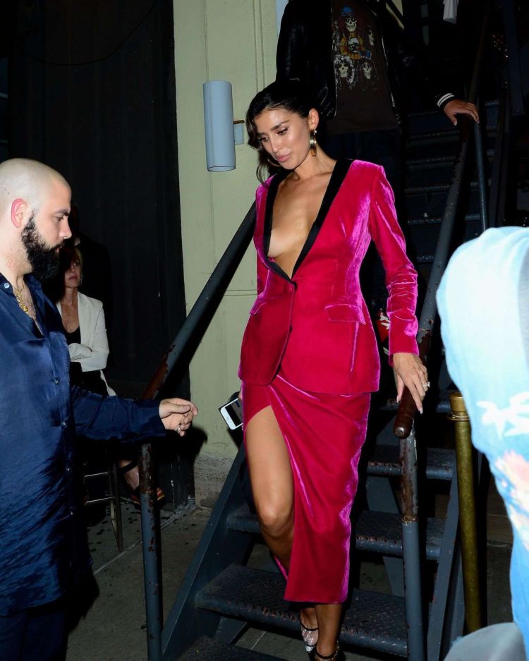 Nicole Williams Spotted While Leaving Cipriani Private Party In New York