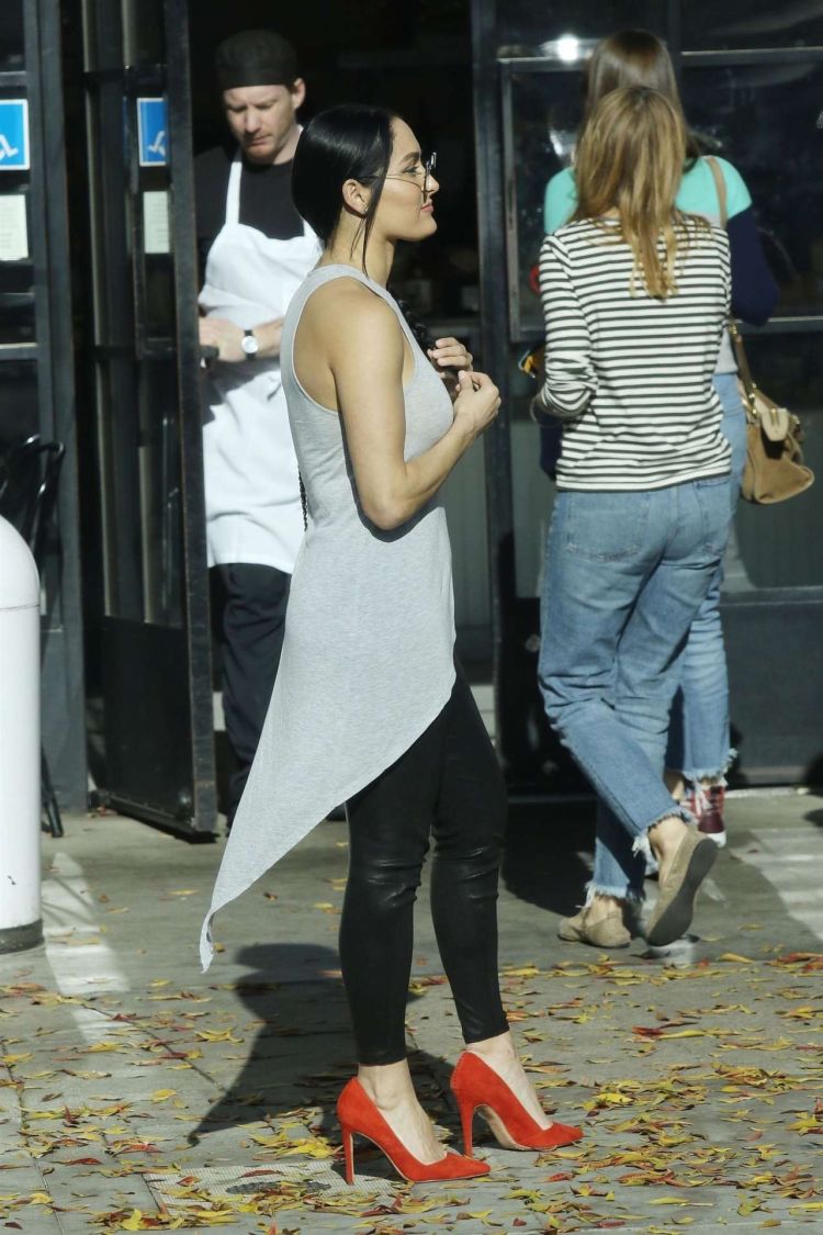 Nikki Bella Heading For Lunch At Joan's On Third In Studio City