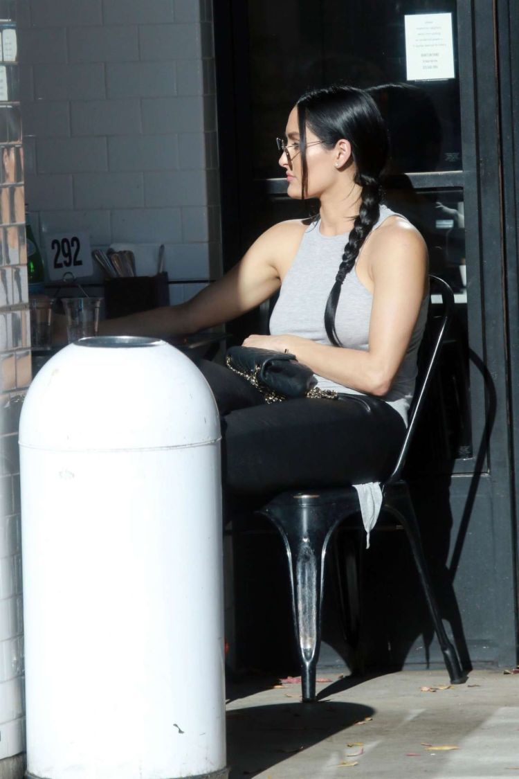 Nikki Bella Heading For Lunch At Joan's On Third In Studio City