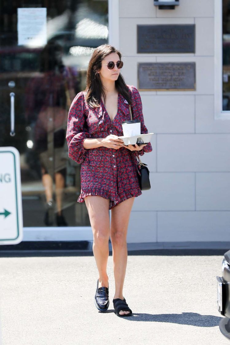 Nina Dobrev Candids Out In Los Angeles