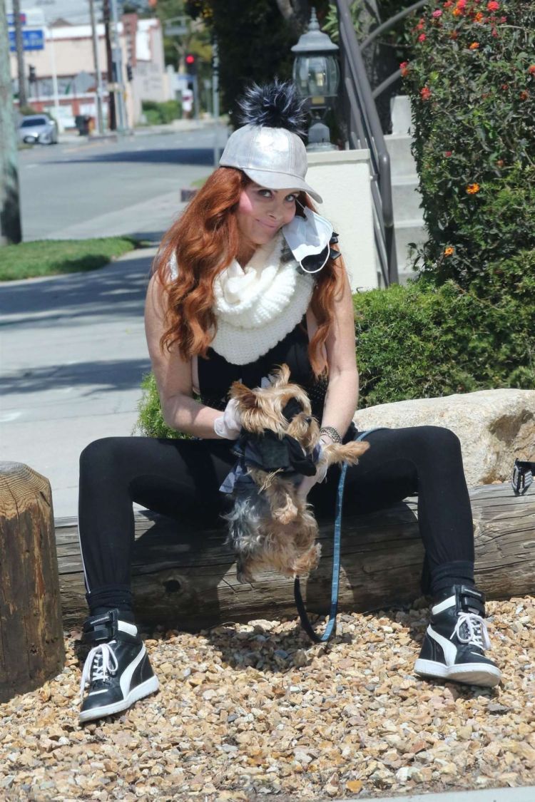 Phoebe Price Spotted Walking Her Dog In Los Angeles