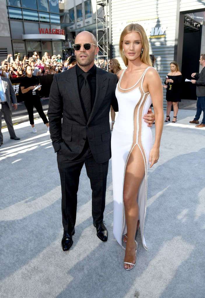 Rosie Huntington-Whiteley At The Premiere Of 'Hobbs & Shaw' In Hollywood