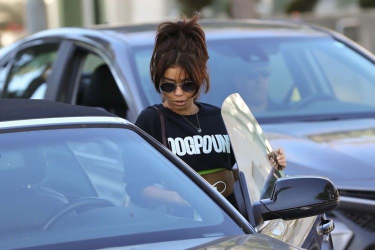 Sarah Hyland Spotted Leaving Dogpound Gym in West Hollywood