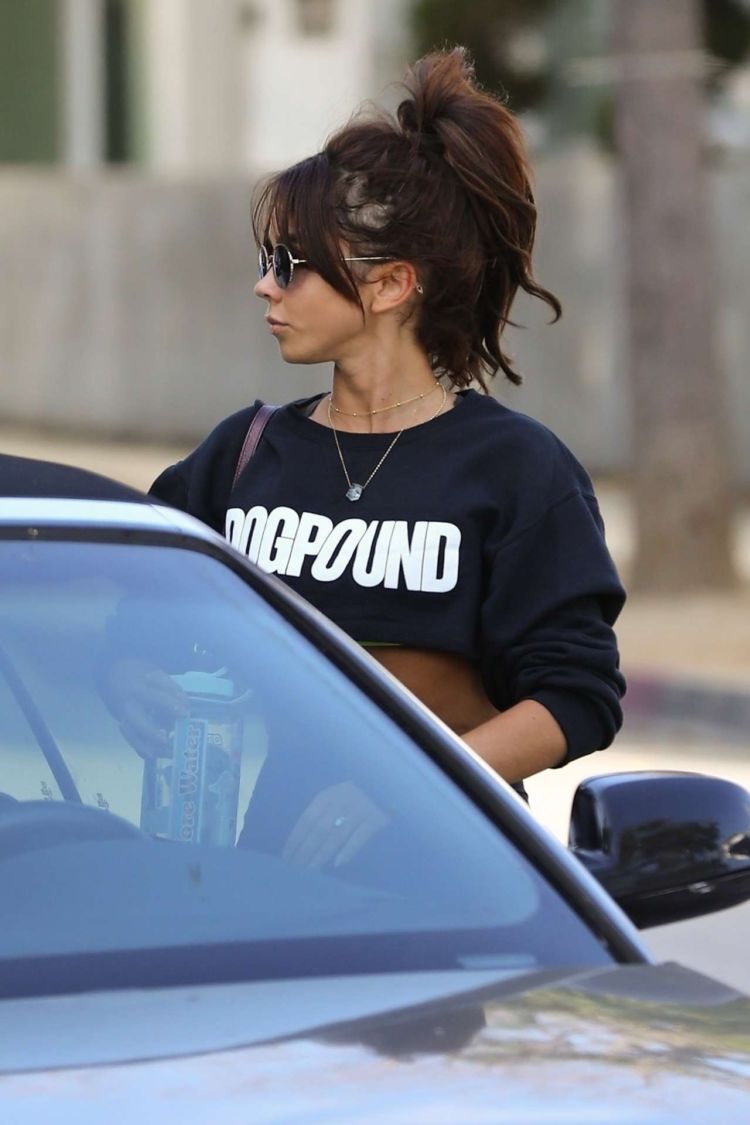Sarah Hyland Spotted Leaving Dogpound Gym in West Hollywood