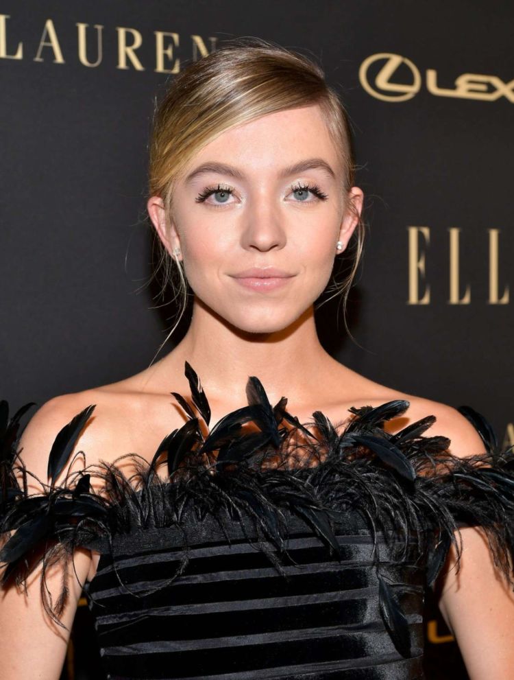 Pretty Sydney Sweeney Attends Elle's 26th Annual Women In Hollywood Celebration