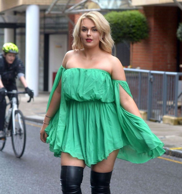 Tallia Storm Out And About Candids In London