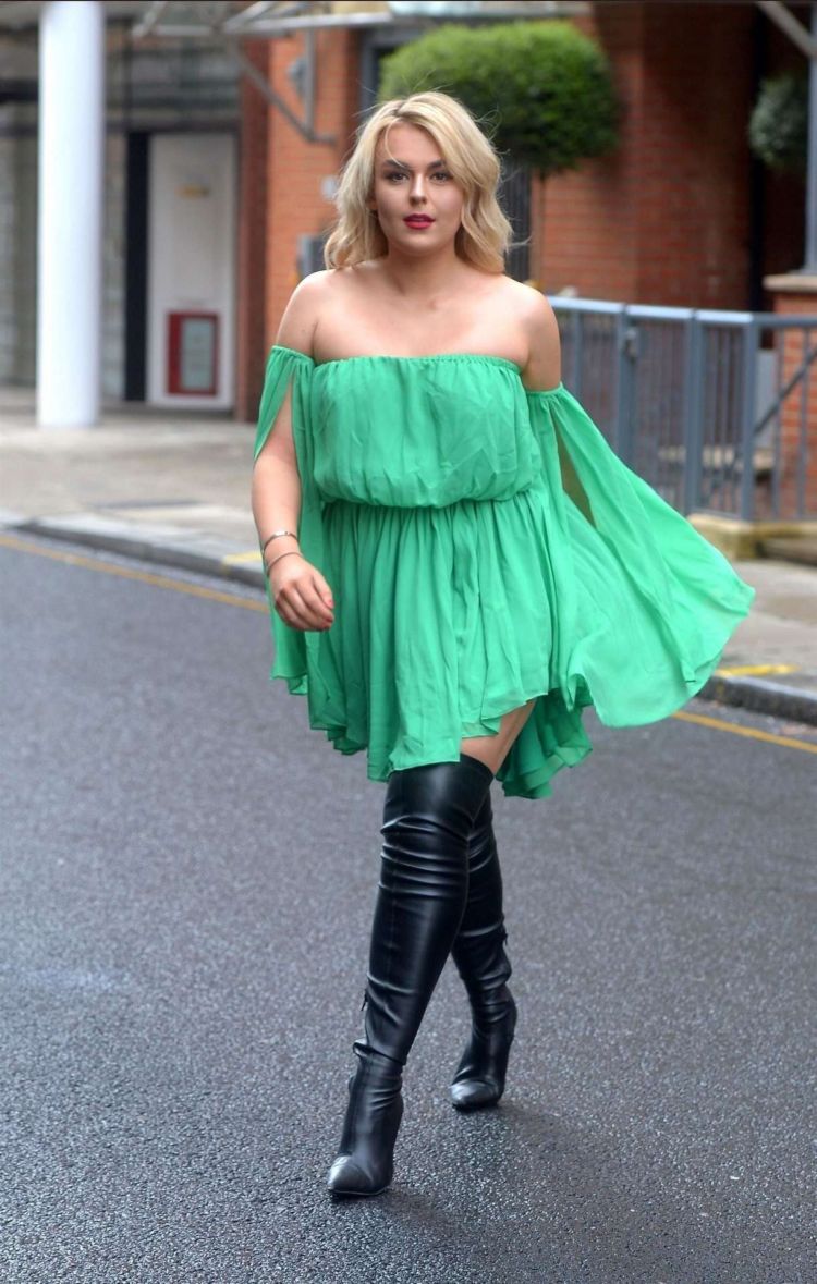 Tallia Storm Out And About Candids In London