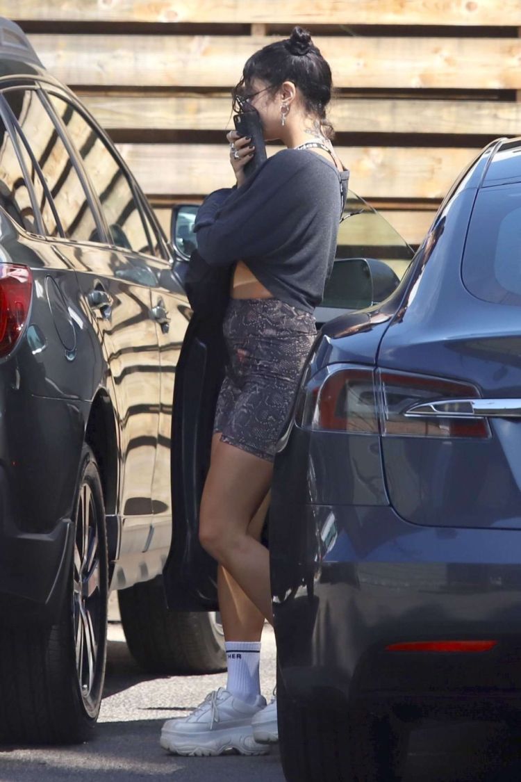Vanessa Hudgens Candids Out In Los Feliz