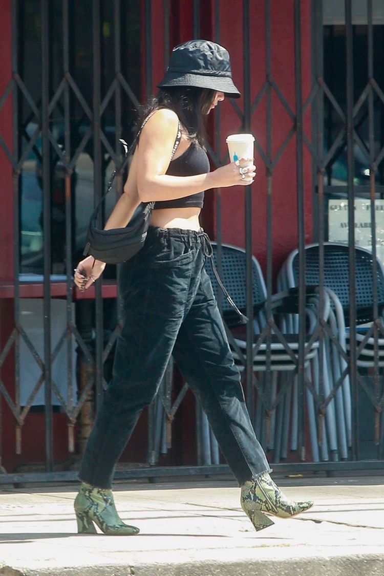 Vanessa Hudgens Spotted Out For Coffee In Los Feliz