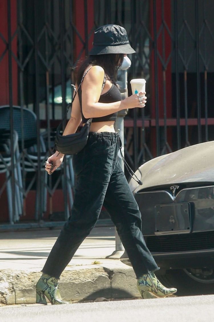 Vanessa Hudgens Spotted Out For Coffee In Los Feliz