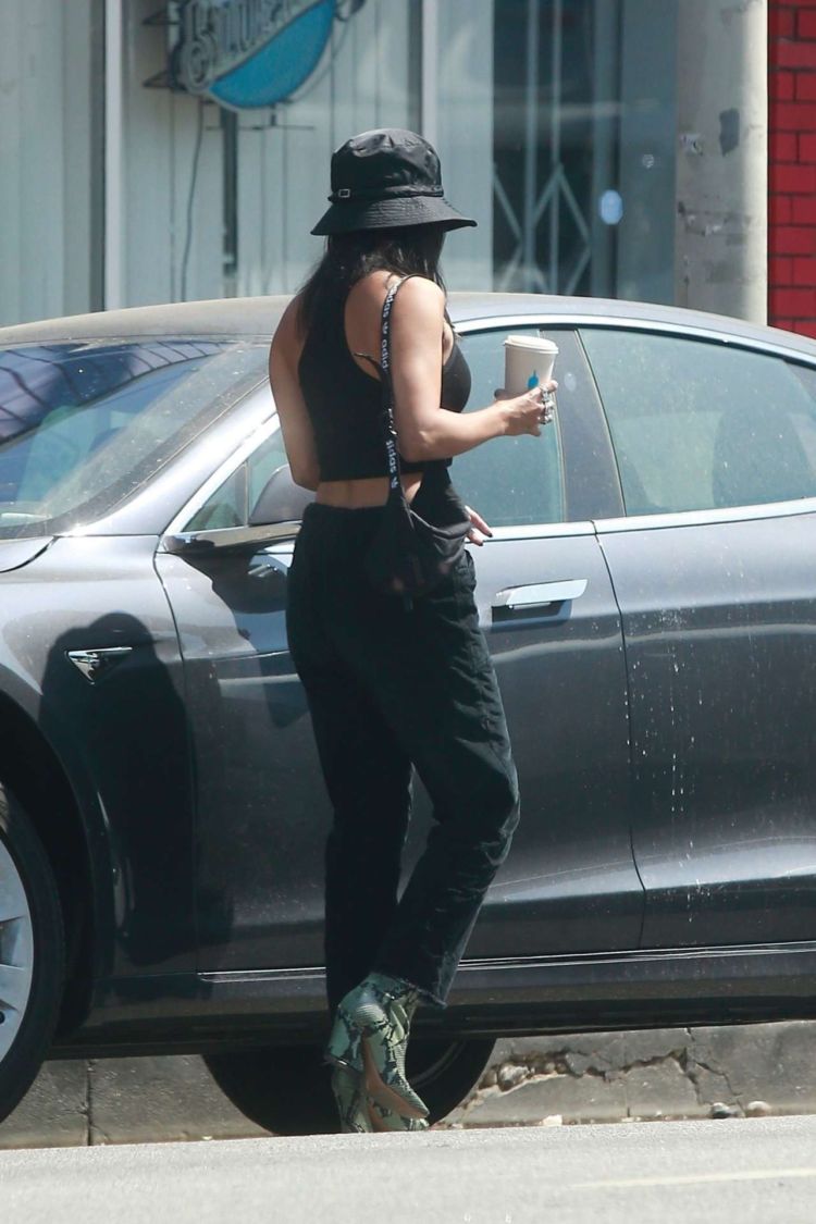 Vanessa Hudgens Spotted Out For Coffee In Los Feliz