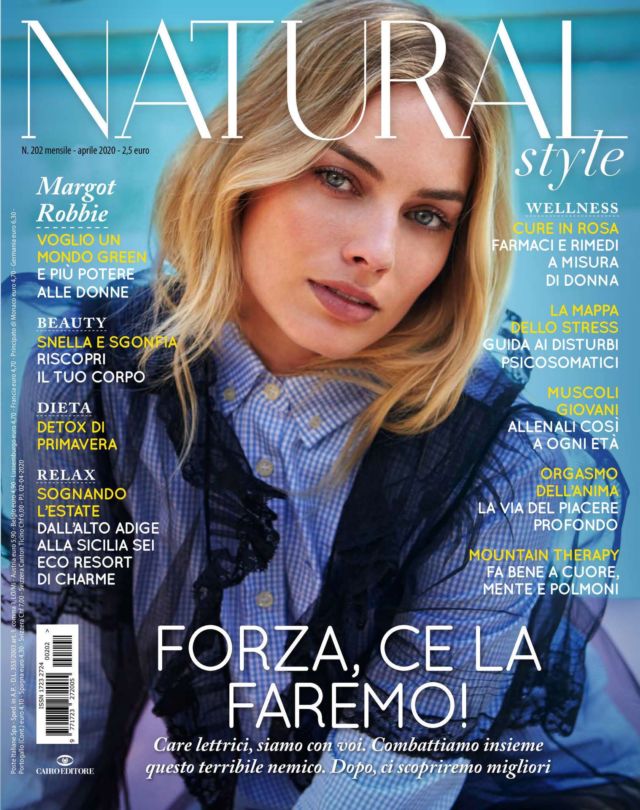 Margot Robbie Featured In Natural Style Italy 2020