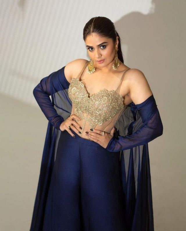 Sreemukhi Shows Off Her Style In Her Latest Photoshoot